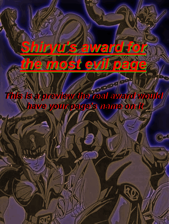 evil award demo